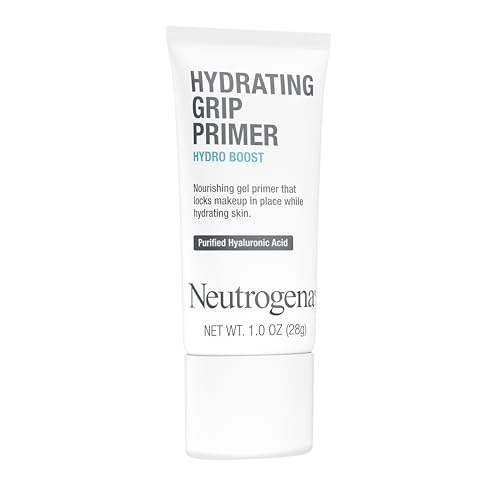 Neutrogena Hydro Boost Hydrating Grip Primer, Gripping Face Primer with Purified Hyaluronic Acid Locks Makeup in Place while Hydrating Skin, Gel Primer Appears Invisible When Dry, 1.0 oz - Image 5