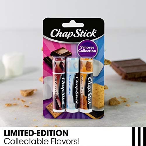 ChapStick Lip Balm, Ice Cream Collection 3-Pack, Ice Cream Classics 3-Pack + S’mores Collection – Fun & Flavorful Lip Care, Birthday Gift, Party Favors, Stocking Stuffers, 0.15 Oz Ea - Image 5