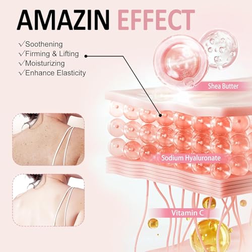 B Glossy Body Serum for Wrinkles, B Glossy Smoothing Body Serum for Wrinkles, Anti-Aging & Wrinkle Smoothing Formula, Infused with Hyaluronic Acid, Glycerin, Vitamin E, Hydrating & Firming 3.38FL.OZ - Image 4