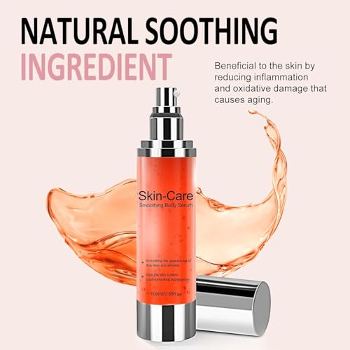 B Glossy Body Serum for Wrinkles, B Glossy Smoothing Body Serum for Wrinkles, Anti-Aging & Wrinkle Smoothing Formula, Infused with Hyaluronic Acid, Glycerin, Vitamin E, Hydrating & Firming 3.38FL.OZ - Image 8
