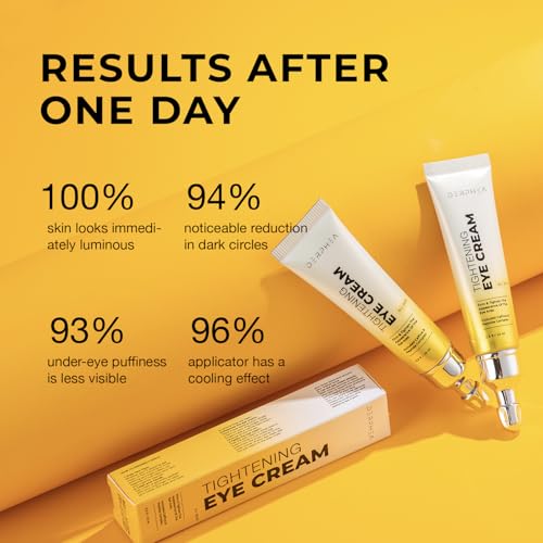 Instant Temporary Eye Tightener Cream: Reduces The Look of Under Eye Bags Dark Circles, Anti-Aging Fine Lines, Firm Delicate Skin Under Your Eyes, Rapid Eye Firming - Image 5