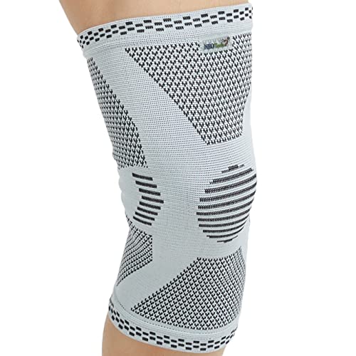 NeoTech Care Knee Support Brace - Breathable - Men, Women, Right or Left (Green Color, Size M, 1 Pair) - Image 6