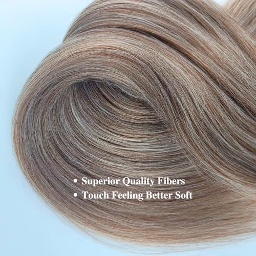 Braiding Hair Pre stretched Brown Prestretched Braiding Hair for Black Women Twist Kids Ez Braid Braiding Hair Synthetic Knotless Colored Hypoallergenic Hair extensions Pre-stretched - Image 4