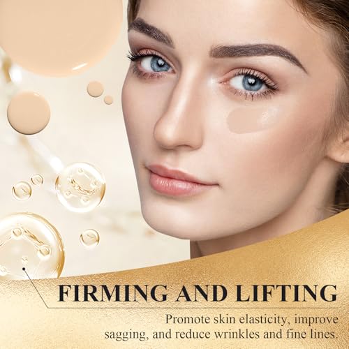 Luminous Eye Corrector SPF 41, Under Eye Color Corrector for Dark Circles, Anti-Aging Tinted Eye Cream, Hydrating Eye Serum with Peach Undertone (Natural Color, 1PCS) - Image 3