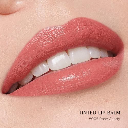 KYDA 2 Colors Tinted Lip Balm, Hydrating Sheer Formula Lip Balm, Natural Glossy Finish, Moisturizing Lip Care Balm for Dry Lips, Black Candy +Rose Candy - Image 3