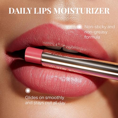 KYDA 2 Colors Tinted Lip Balm, Hydrating Sheer Formula Lip Balm, Natural Glossy Finish, Moisturizing Lip Care Balm for Dry Lips, Black Candy +Rose Candy - Image 7