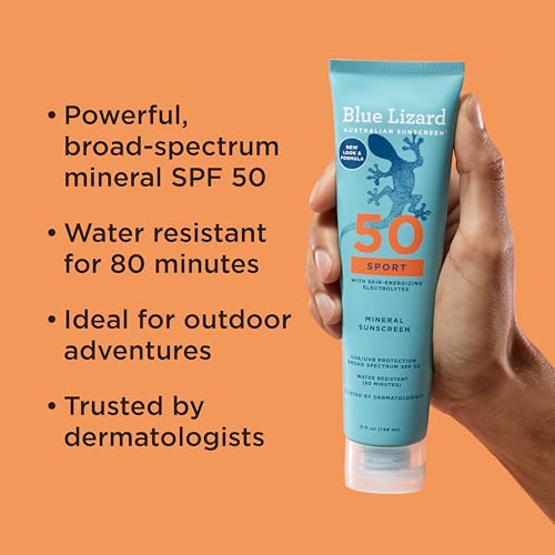 Blue Lizard Sport Mineral SPF Lotion 5 oz - SPF 50+ - Image 2