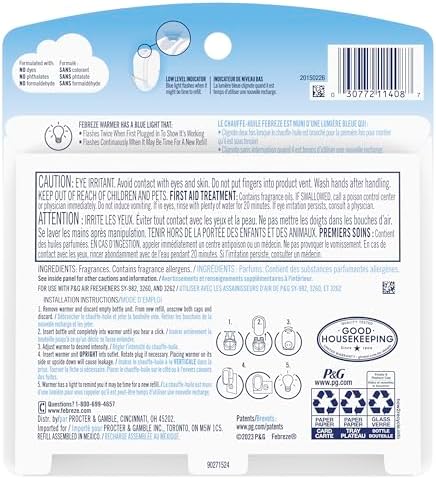 Febreze Plug In Air Freshener, Odor-Fighting Scented Oil Refill, Summer Berry Picking, 2 Refill - Image 11