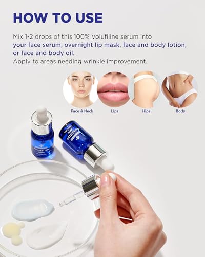 100% Volufiline Serum Skincare – Advanced Firming & Lifting Facial Ampoule from France Sederma, Intense Hydration & Skin Rejuvenation for Youthful, Perfect for Layering & DIY, 0.33 fl.oz (10ml) - Image 5