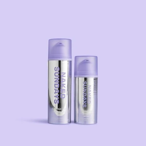 Naked Sundays CabanaClear SPF 50 Water Gel Serum - Daily Lightweight & Hydrating SPF Sunscreen Hyaluronic Acid & Vitamin E, Broad Spectrum, Oil-Free, Silicone Free, Fragrance-Free for All Skin Types - Image 2