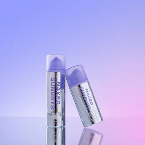 Naked Sundays CabanaClear SPF 50 Water Gel Serum - Daily Lightweight & Hydrating SPF Sunscreen Hyaluronic Acid & Vitamin E, Broad Spectrum, Oil-Free, Silicone Free, Fragrance-Free for All Skin Types - Image 3