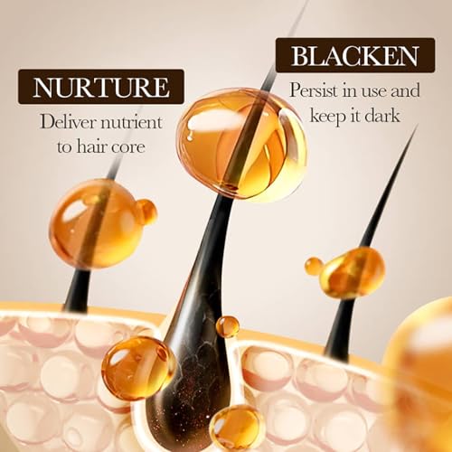 Onest Cosmetics Anti-Greying Hair Growth Oil, Onestcosmetics Anti Greying Hair Growth Oil Enriched with Amla and Sunflower,Onestcosmetic Rosemary Hair Oil Serum Anti Hair Loss Nourishing Serum - Image 3