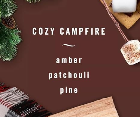 Febreze Air Freshener – Car Vent Clip – Cozy Campfire 4 Ct Pack of 2 - Image 2