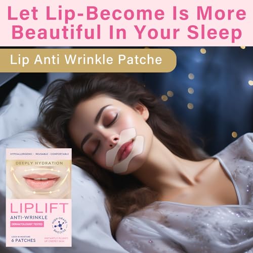 Anti Wrinkle Patches for Lip, Overnight Smoothing Wrinkles - Anti-Wrinkle Silicone Facial Patches for Lip, Fine Lines Wrinkle Patches for Smile Line & Lip Area - Image 3