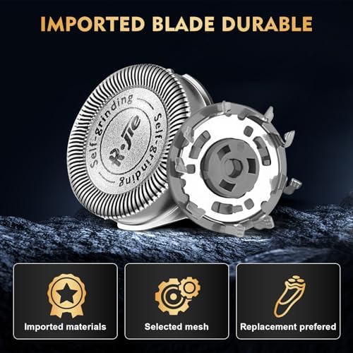 SH30 Replacement Heads for Philips Norelco Shaver Series 3000, 2000, 1000 and S1560 with Durable Sharp Blade, Razor Blades for Philips Norelco Shaver 3800, 3600, 2400, etc. - Image 3