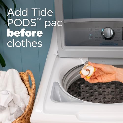 Tide PODS Free and Gentle Odor Refresh Laundry Detergent Pacs, 32 Count, Hypoallergenic Laundry Detergent Pacs - Image 8