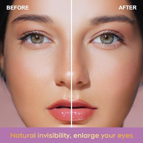 600PCs Invisible Double Eyelid Tape for Hooded Eyes, Invisible Eyelid Lifter Strips Droopy Eyelid Lift Tape, Instant Eyelid Lifting for a Natural Look, Perfect for anyone (600Count (Packof 1)) - Image 2