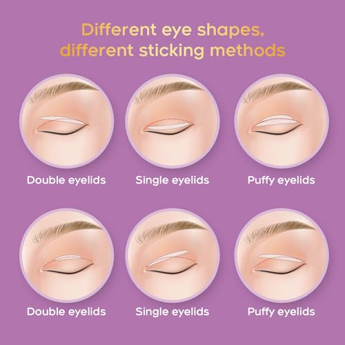 600PCs Invisible Double Eyelid Tape for Hooded Eyes, Invisible Eyelid Lifter Strips Droopy Eyelid Lift Tape, Instant Eyelid Lifting for a Natural Look, Perfect for anyone (600Count (Packof 1)) - Image 6