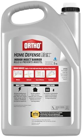 Ortho Home Defense Max Indoor Insect Barrier: Refill, Starts Killing Ants, Roaches, Spiders, Fleas and Ticks Fast, Use for Indoor Pest Control, Long-Lasting Control, 1 gal. (2-Pack) - Image 2