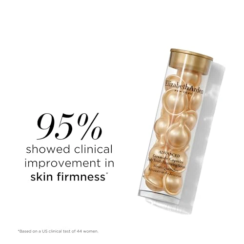 Elizabeth Arden Daily Ceramide Serum Capsules, Advanced Anti-Aging Skincare for Minimizing Wrinkles, Fragrance-Free, Enhances Skin Hydration and Radiance - Image 5