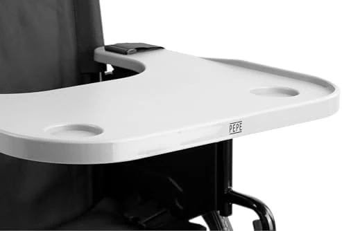 PEPE Mobility - Wheelchair Tray with Cup Holder, Removable and Easy-to-Fit Table for Adults - Image 9