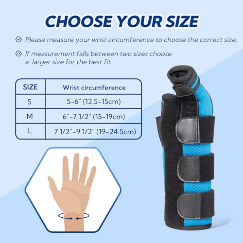 Boxer Fracture Splint, Ulnar Gutter Splint Right Hand, the 4th and 5th Metacarpal Finger Splint Hand Brace, Boxer Orthosis Hand & Wrist Brace for Women & Men, Left, M - Image 6