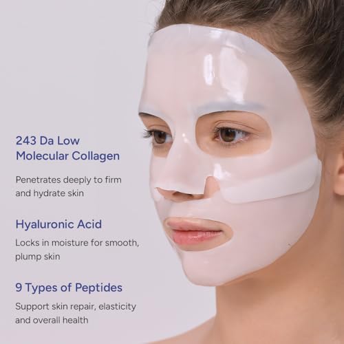 SUNGBOON EDITOR Korean Glass Skin Deep Collgen Boost Set | Valentine Day Gift | Real Collagen 2,160,000PPB for Elasticity | Hydrating Collagen Face Mask | Face Serum for Women | Korean Skin Care Set - Image 5