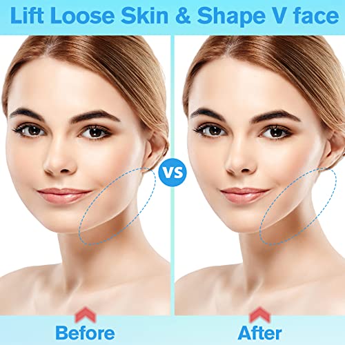 Face Tape Lifting Invisible,Face Lift Tape Invisible,156PCS Turkey Neck Tape Facelift Tape for Face Lifter Tape for Makeup Instant Face Lift Facial Tape for Double Chin Jowls Eyes Sagging Skin Women - Image 3