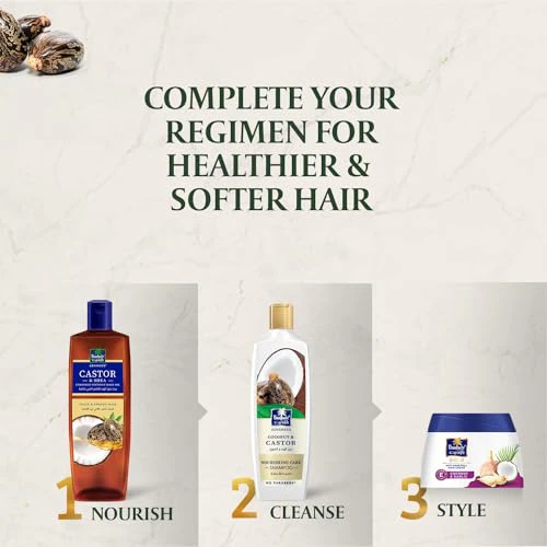 Parachute Advansed Castor & Shea Enriched Coconut Hair Oil| Castor Hair Oil| 10x Stronger Hair| For Thick, Soft & Nourished Hair| 10.1 Fl.oz | Pack of 2 - Image 6