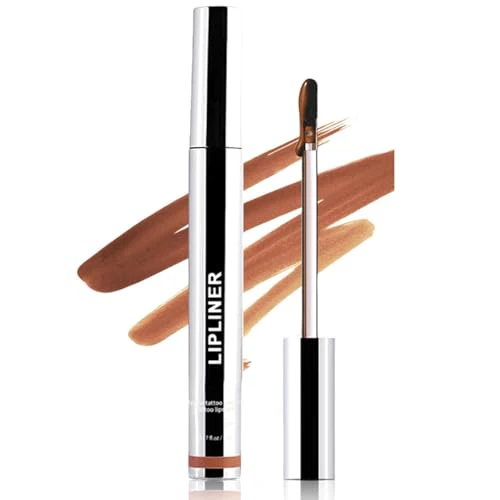 Peel off Lip Stain, Peel off Lip Liner, Peel off Lip Liner Stain, 5 Colors Lip Stain Peel off Tint Tattoo Color Waterproof Long-Lasting, Non-stick Cup (02)