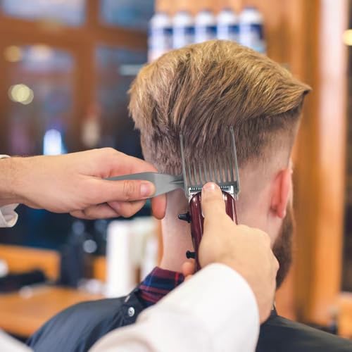 2pcs Blend Friend Fade Comb - Professional Barber Comb,Home Barber Comb, Blend Hair at Home like a Barbershop, Compatible with all Hair Clippers Men, Barber Accessories - Image 4