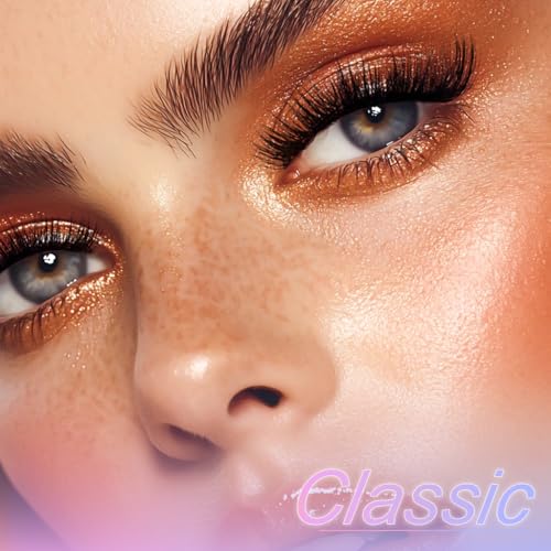 Upgraded,Natural Eyelash Clusters C Curl 8-14mm, Cluster Eyelash extensions Wispy with No Plastic Feel,Ultra-Soft Individual Lashes with Thin Band, long-lasting and New Comfort - Classic Style - Image 3