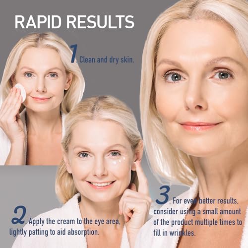 Enaskin Naturals Instant Anti Wrinkle Eye Cream: Rapid Temporay Eye Tightener for Dark Circles, Fine Lines and Puffiness in 60s, Anti Aging Under Eye Cream for Fine Lines and Eye Bags - Image 7