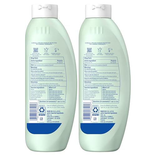 Head & Shoulders BARE Dandruff Shampoo Twin Pack, Fragrance-Free, Sensitive Scalp Care, Sulfate-Free, Silicone-Free, Dye-Free, Eco-Friendly Bottles, Safe for All Hair Types, 13.5 Fl Oz Each (Set of 2) - Image 11