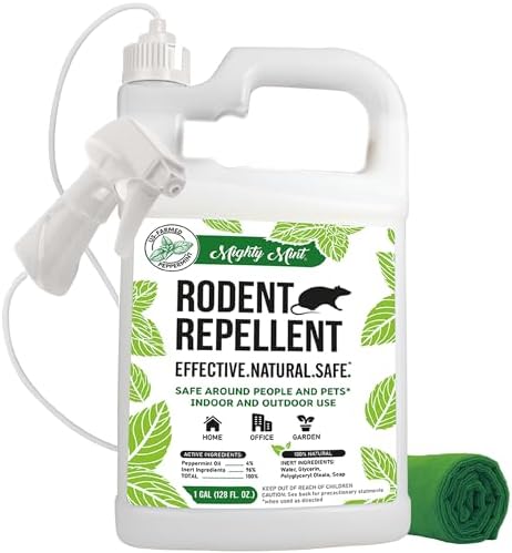 Mighty Mint Mouse Repellent Pouches & Rodent Repellent Gallon Bundle - Image 3