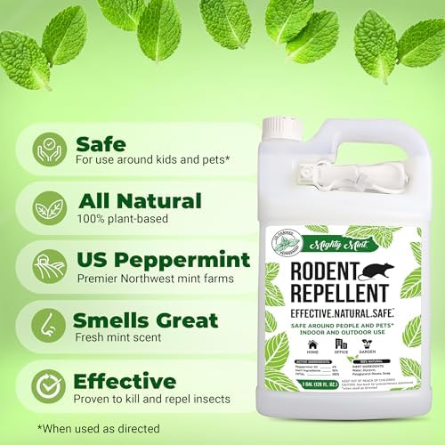 Mighty Mint Mouse Repellent Pouches & Rodent Repellent Gallon Bundle - Image 7