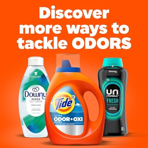 Tide Ultra Odor Defense Plus Oxi Liquid Laundry Detergent, 92 fl oz, 65 Loads, Advanced Odor and Stain Fighting Laundry Detergent Liquid - Image 10