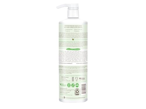 Babo Botanicals Swim & Sport Citrus Mint & Passion Fruit Shampoo & Wash - Purifying Cleanser for hair & body- Removes chlorine & sweat - For all ages - Scented with Citrus & Peppermint Essential Oils - Image 2