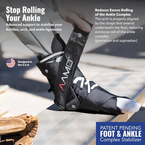 AAMO Sport Lace Up Ankle Brace for Women and Men, Ankle Support, Foot Brace, For Sprained or Injured Ankle and More, Ankle Brace for Sports, Size XL - Image 7