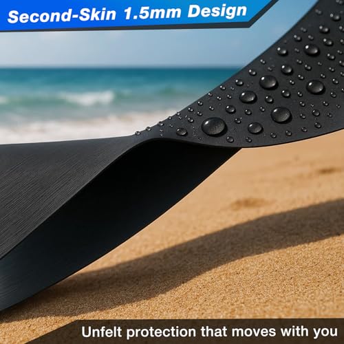Nvorliy AquaSkin Pro Ankle Brace, Quick-Dry & Chlorine-Resistant Ankle Sleeve for Swimming, Surfing, Diving, Paddle Boarding & Aquatic Recovery–Ultra-Thin Support for Men & Women (Right, XL) - Image 4