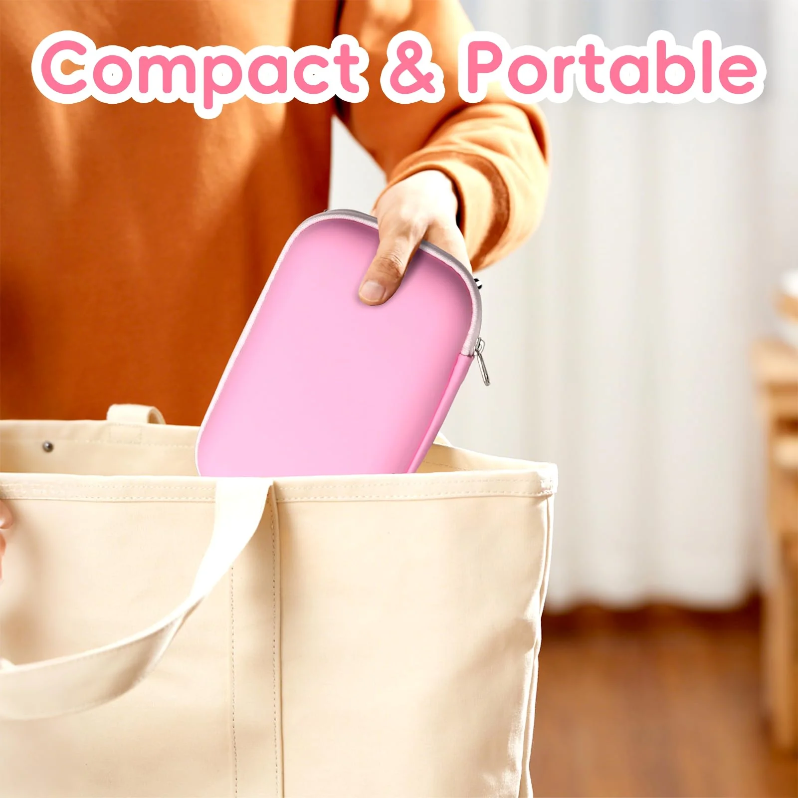 Baby Grooming Kit, Infant Safety Care Set with Hair Brush Comb Nail Clipper Nasal Aspirator,Baby Essentials Kit for Newborn Girls Boys (Pink) - Image 7