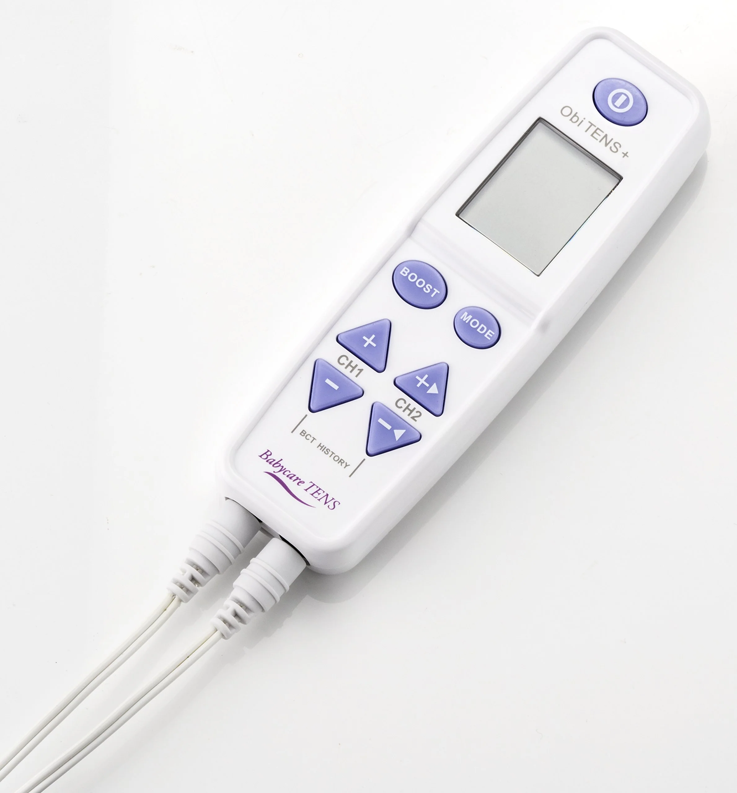 Babycare TENS OBI TENS Plus, Maternity TENS Machine for Pain Relief During Labour & Childbirth | 2 Programmes | Integrated Boost Button | Contraction Timer | 4 Large Pads - Image 3