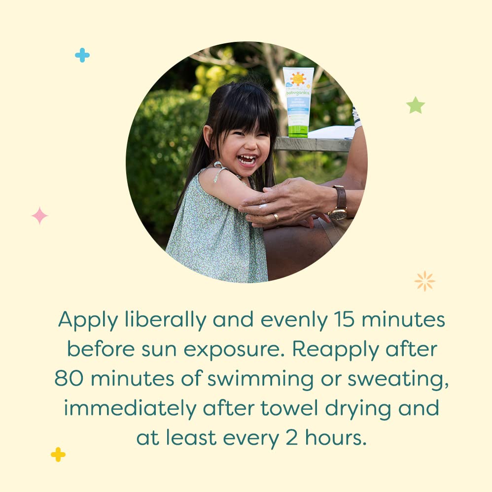 Babyganics SPF 50 Baby Sunscreen Lotion UVA UVB Protection | Water Resistant |, 6 Fl Oz (Pack of 2) - Image 5