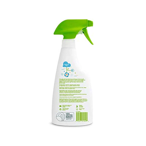 Babyganics Toy & Highchair Cleaner Spray, Fragrance Free, 17oz Spray Bottle - Image 11