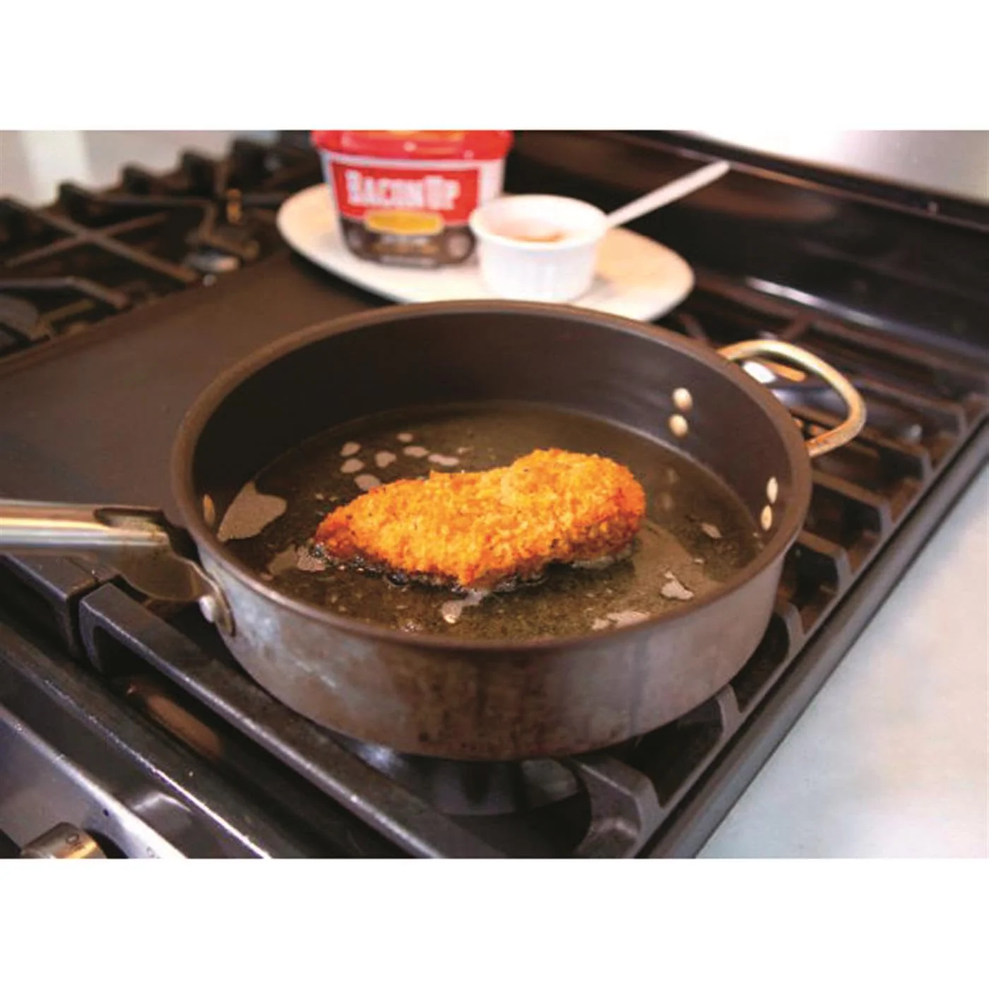 Bacon UpⓇ Bacon Grease for Cooking - 9lb Pail of Authentic Cooking Fat, Turkey Frying and Baking - Image 3