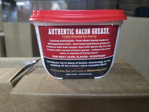 Bacon Up Bacon Grease for Cooking - 14 Ounce (2-pack) with spoon - Image 5