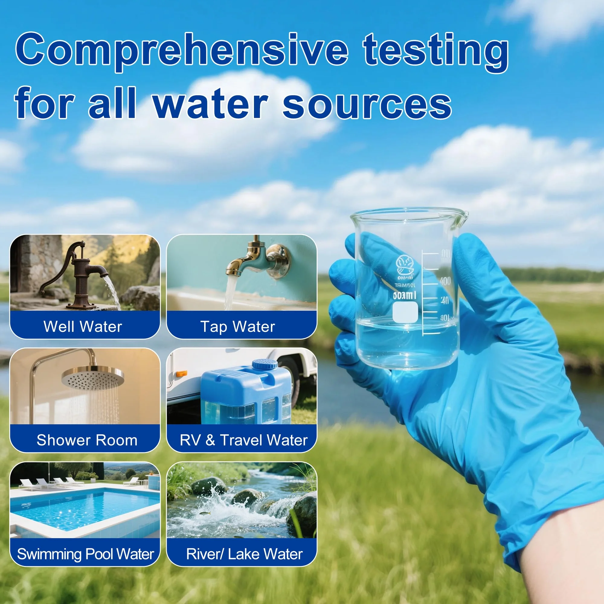 Bacteria Test Kits for Drinking Water - 12 Tests Detect Coliform, E.coli & All Bacteria | Home Quality Testing Kit for Well, Tap, Pool, Hot Tub & City Water | Easy DIY Tester with Free Lab Analysis - Image 7