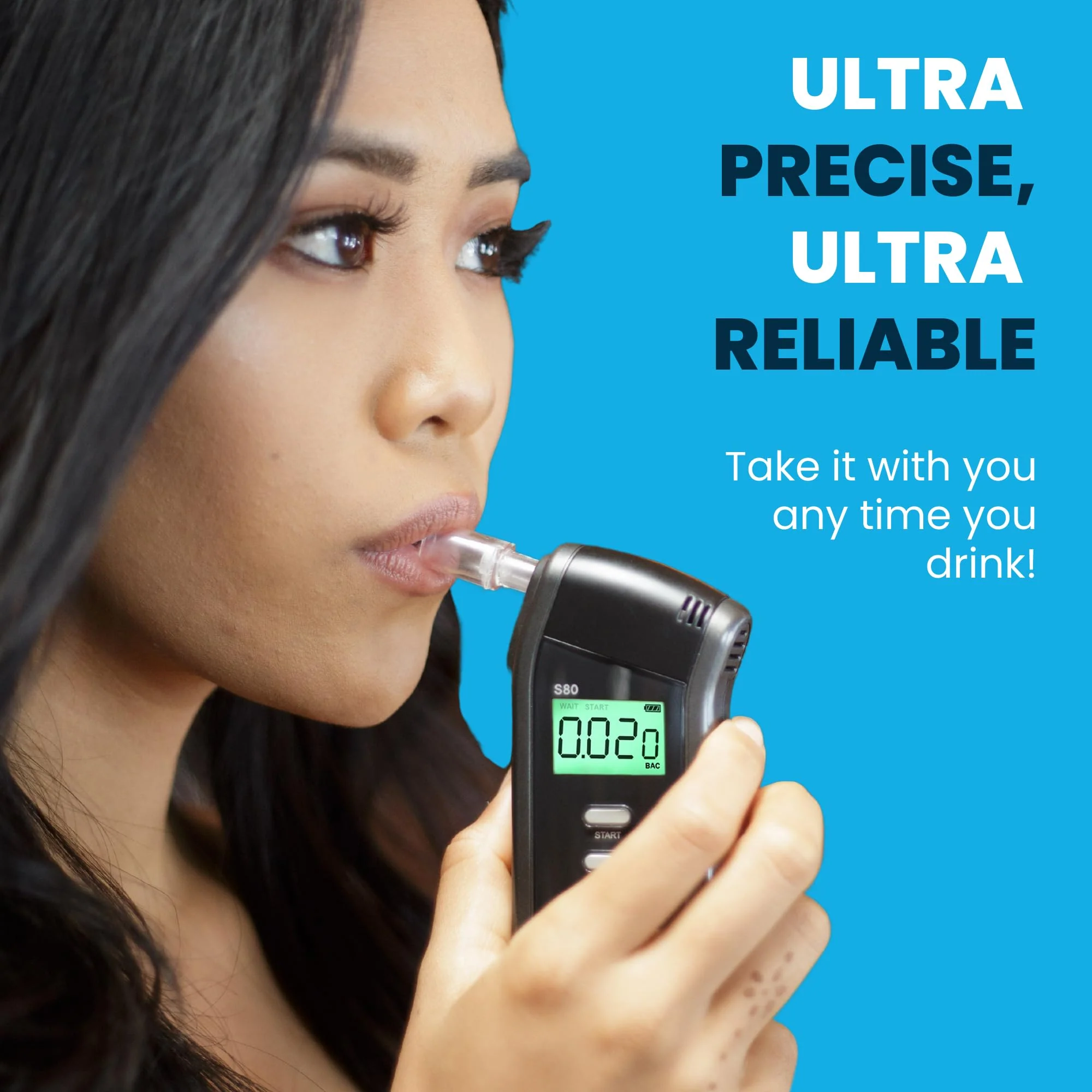 BACtrack S80 Breathalyser | Professional-Grade Accuracy | DOT & NHTSA Approved | FDA 510(k) Cleared | Portable Breath Alcohol Tester for Personal & Professional Use - Image 5