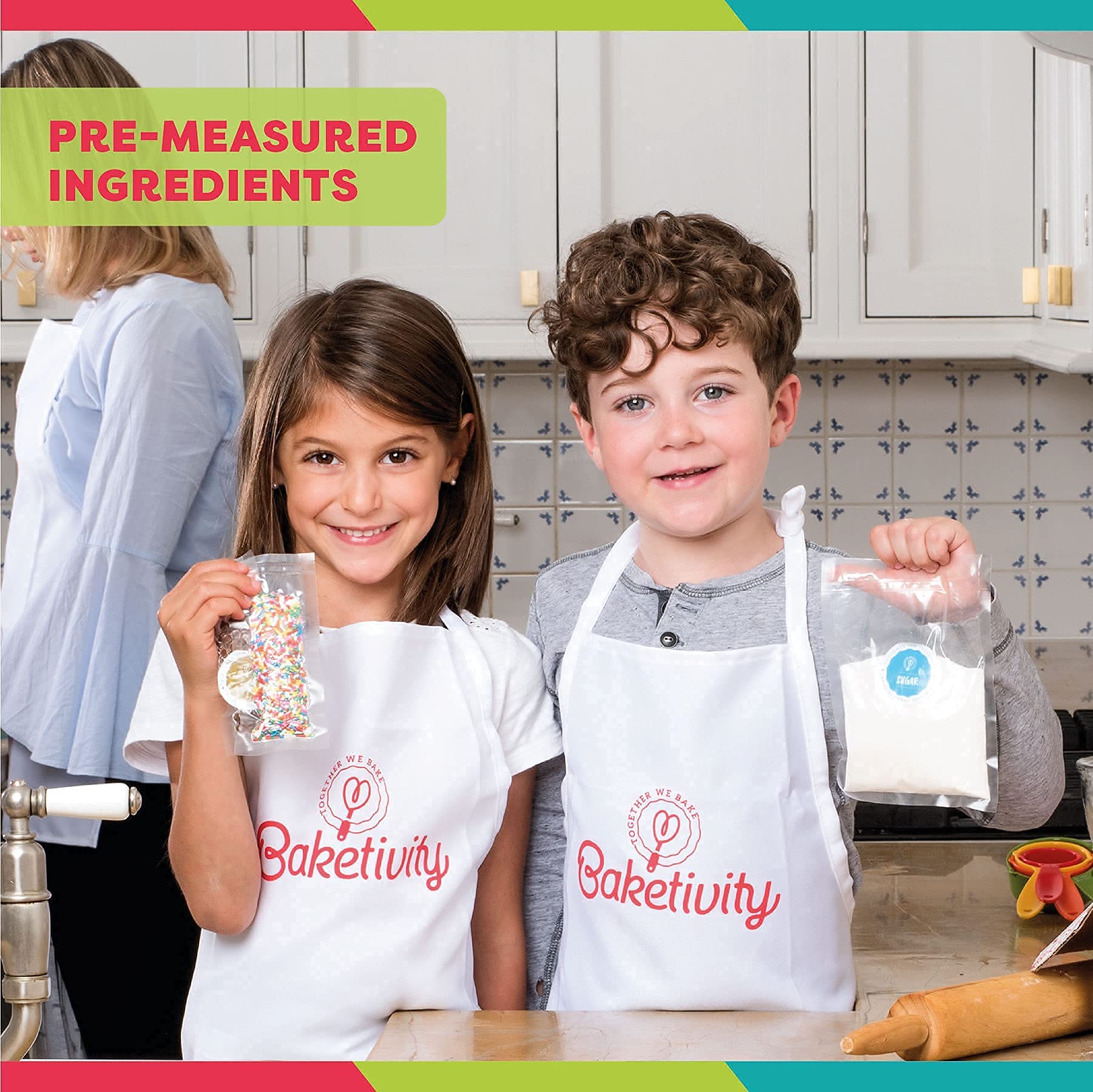 Baketivity Kids Baking DIY Activity Kit - Bake Delicious Vanilla Cake Pops with Pre-Measured Ingredients – Best Gift Idea for Boys and Girls Ages 6-12 - Image 6