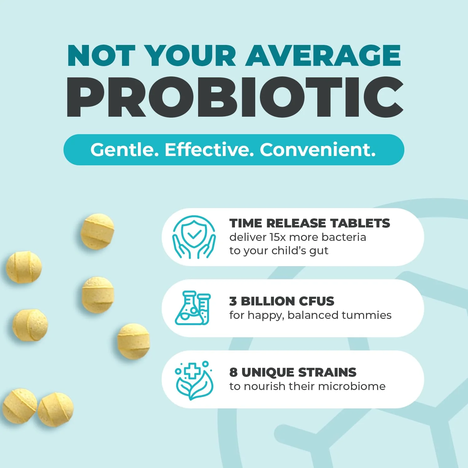 Balance ONE Time-Release Kids Probiotic – Up to 15x Better Survivability – 3 Billion CFU – Gut & Digestive Support for Children – Sugar Free, Easy to Swallow, 2 Month Supply - Image 9